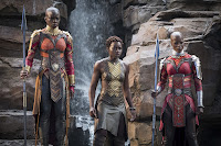 Black Panther Florence Kasumba, Danai Gurira and Lupita Nyong'o Image 1