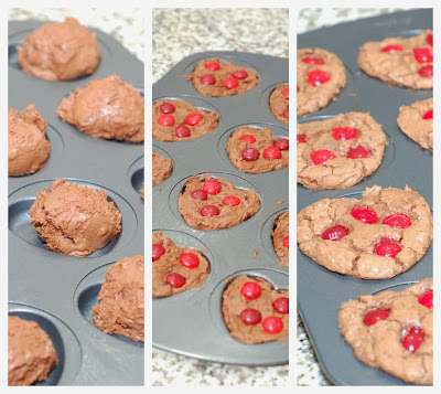 Cherry Cordial Brownie Cookies ©thesweetchick