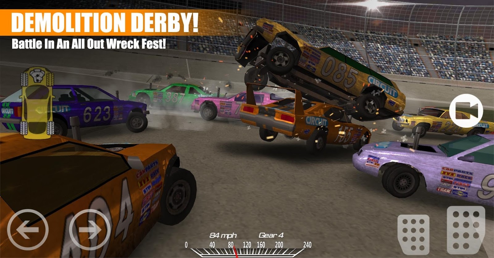 Baixar Demolition Derby 2 MOD APK v1.3.01 Atualizado Daniell Games™