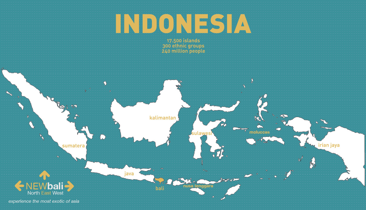 Peta Indonesia Polos
