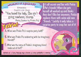 My Little Pony A Party of One? Series 1 Trading Card