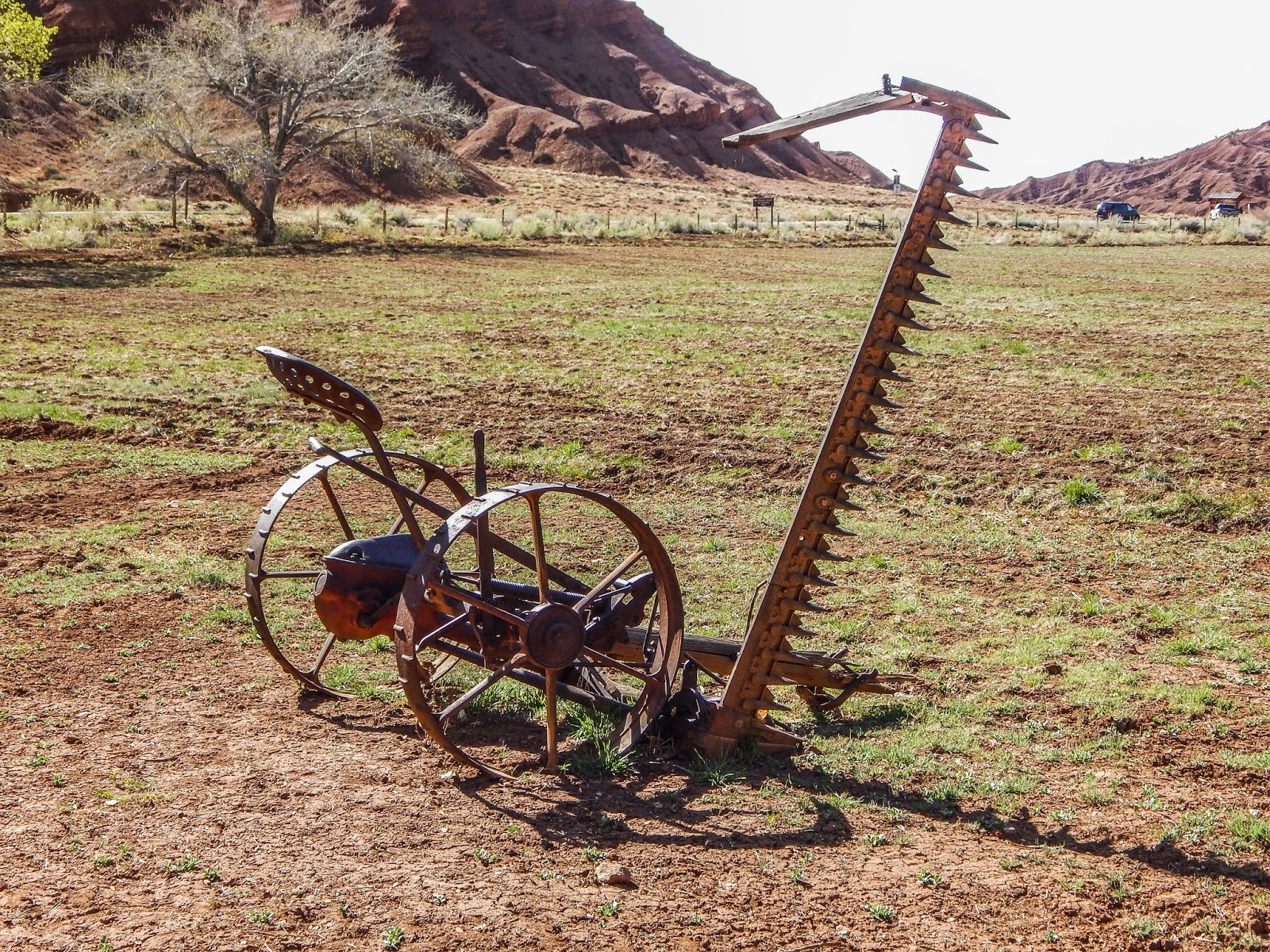 Walking Arizona Antique Horse Drawn Sickle Mower