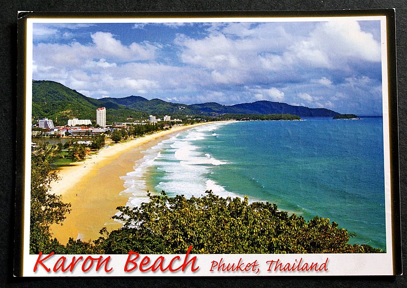 Postcards, Letters and Stamps Thailand postcard