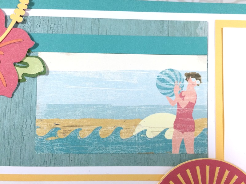 Courtney Lane Designs Cricut Hawaiian Vacation Layout