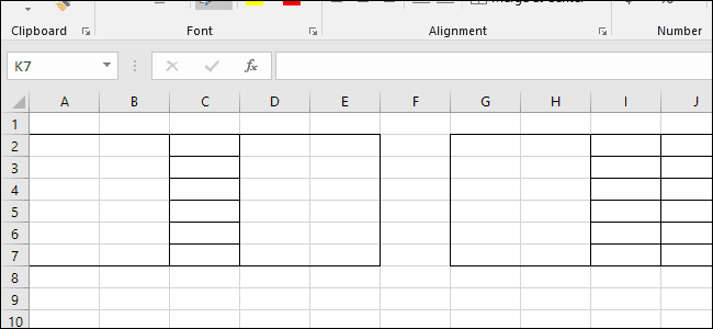 applicare lo stile del bordo in Excel