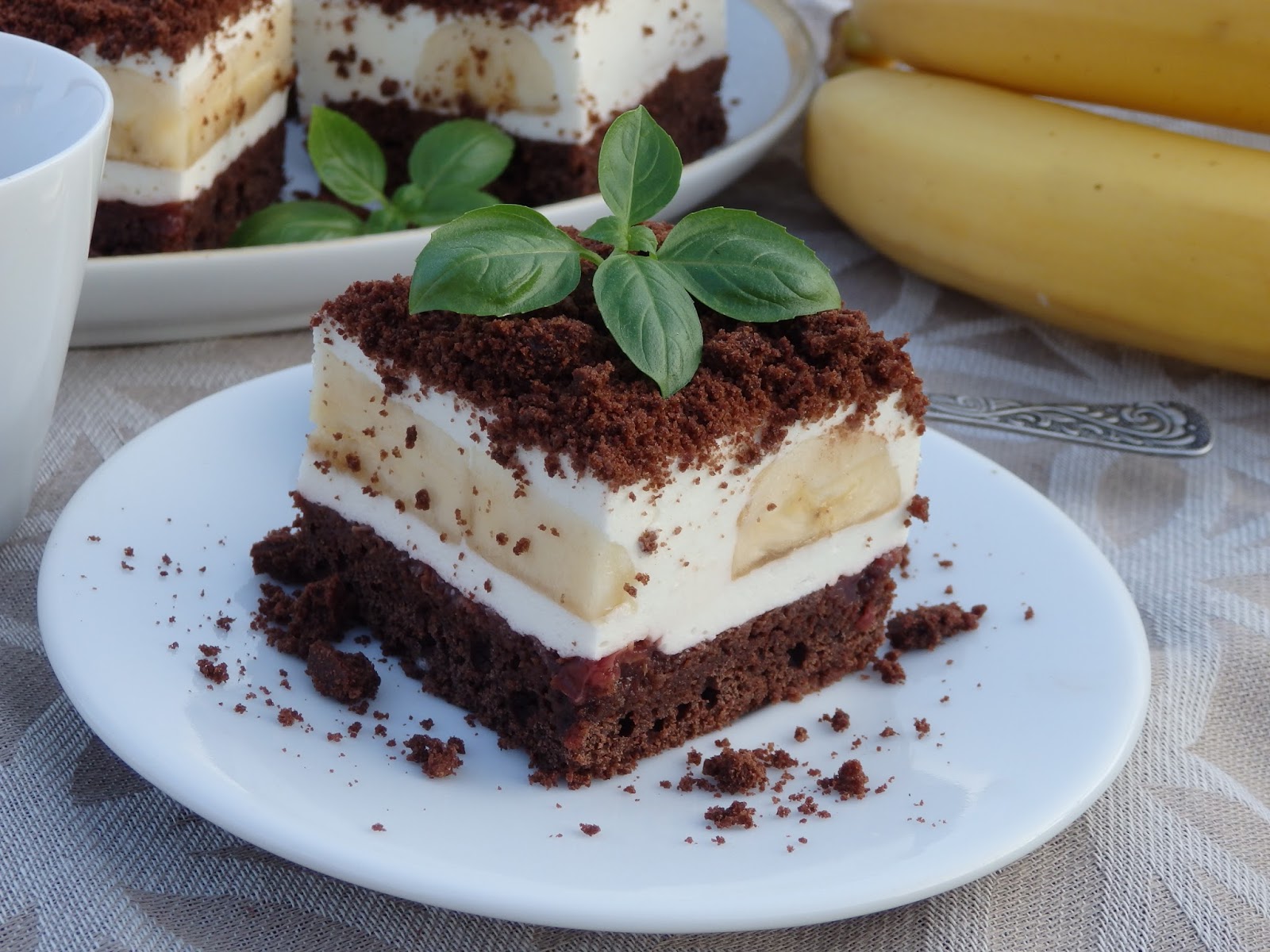 Ciasto Francuskie Z Nutellą I Bananami