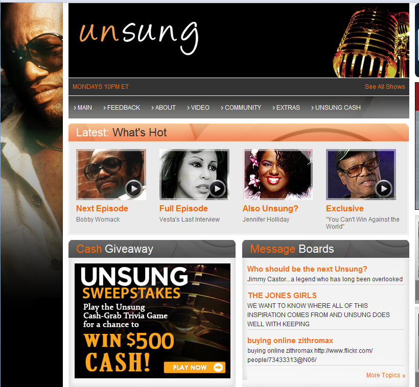 MIKE'S DAILY JUKEBOX Unsung Mondays At 9PM EST on TVOne Sheila E