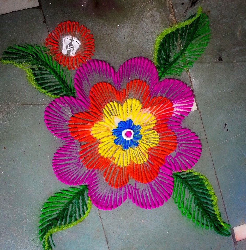 Rangoli Designs the most essential practice in India Andyz Duniya