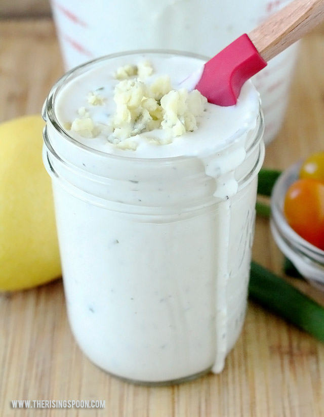 Blue Cheese Dressing and Dip The Rising Spoon