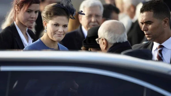 King Carl Gustaf and Queen Silvia, Crown Princess Victoria and Prince Daniel State Visit To Tunisia - Beji CaÔd Essebsi and his wife Saida CaÔd