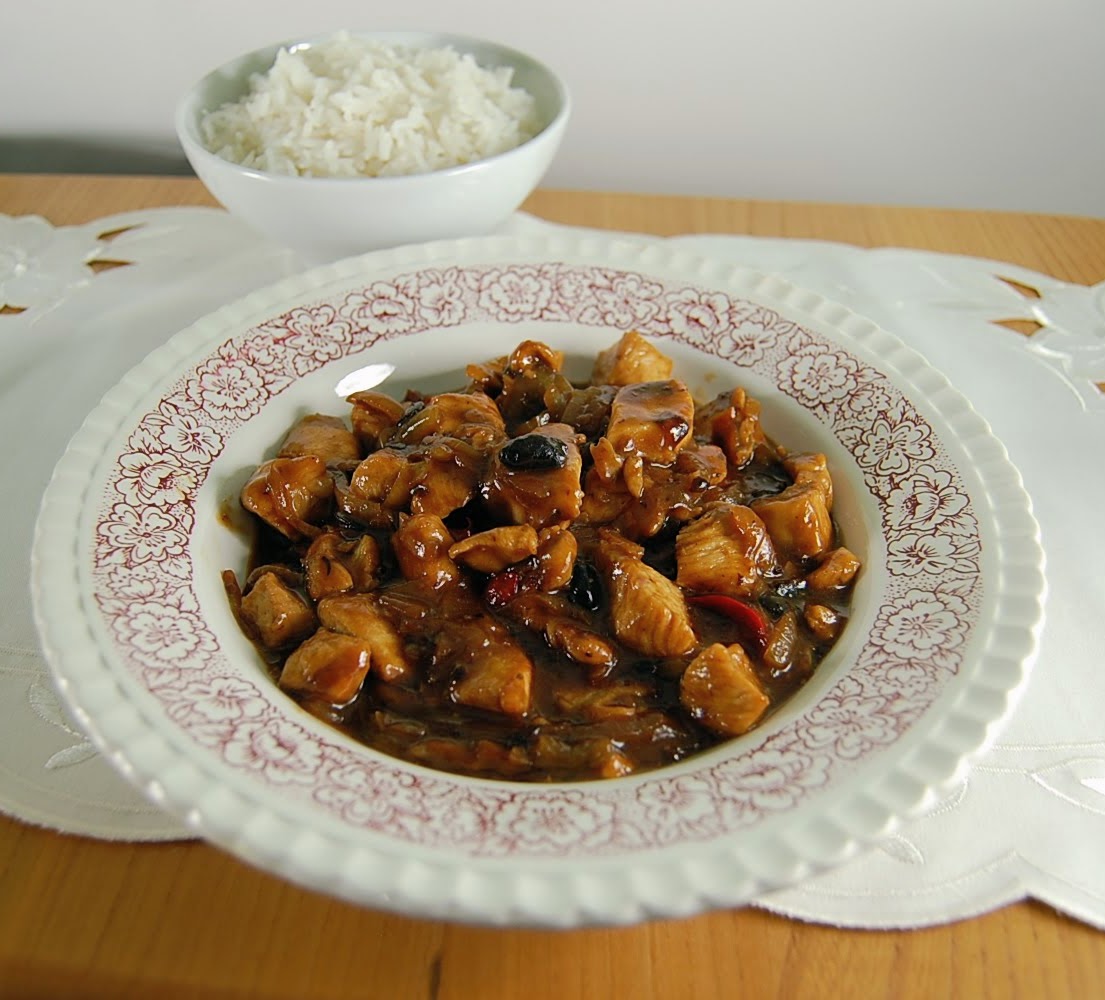Hahnchen Schmoren Mit Black Bean Sauce