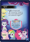 My Little Pony Trixie Equestrian Friends Trading Card