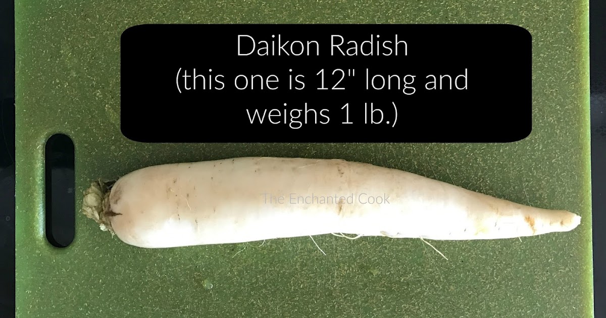 The Enchanted Cook Daikon Radish Noodles Low Carb, Paleo, Bulletproof