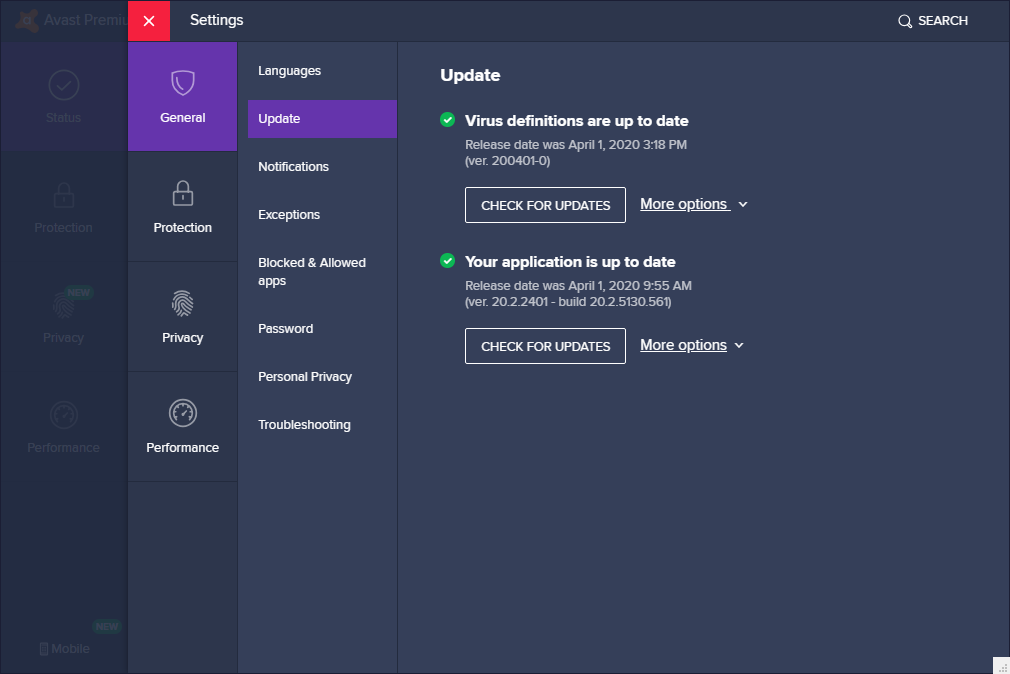 Avast Antivirus 2020 v20.2.2401 Avast Antivirus 2020 v20.2.2401