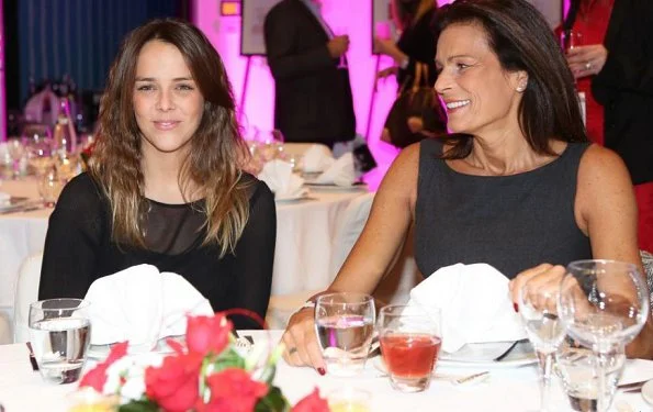 Princess Stephanie and her daughter Pauline Ducruet attend the Fight Aids Monaco Gala