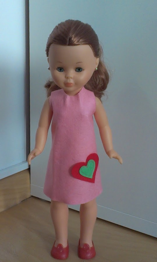 mis nancys mis peques y yo, vestido facil nancy corazon