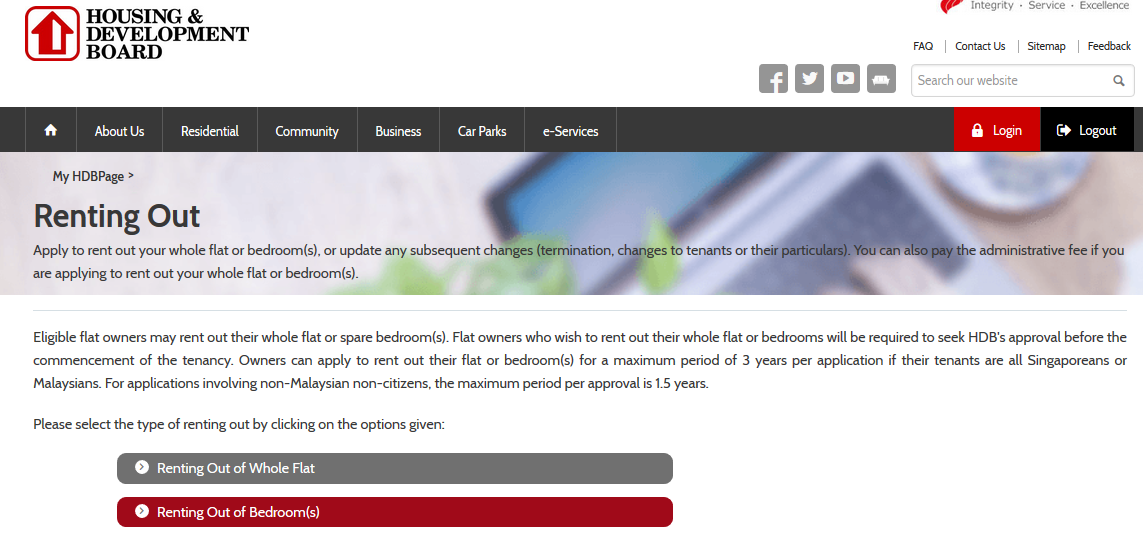 Marksman's Investment Corner How to rent your HDB Flat Bedrooms out