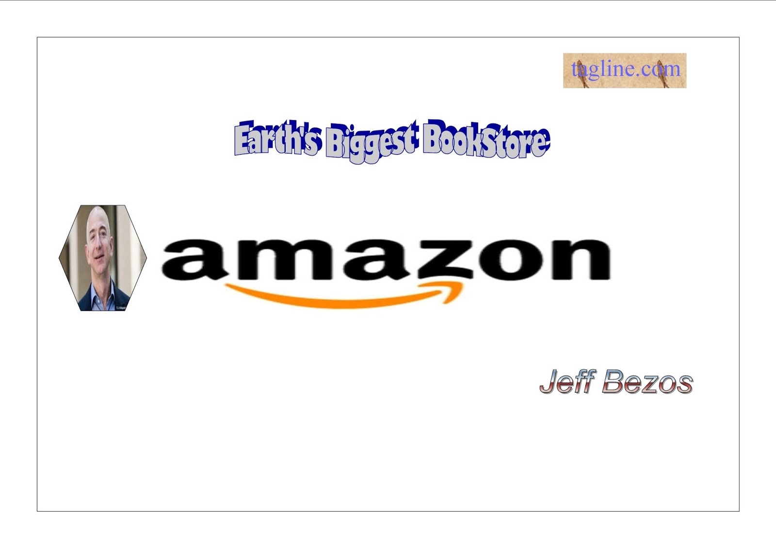 Tagline Tagline of AMAZON