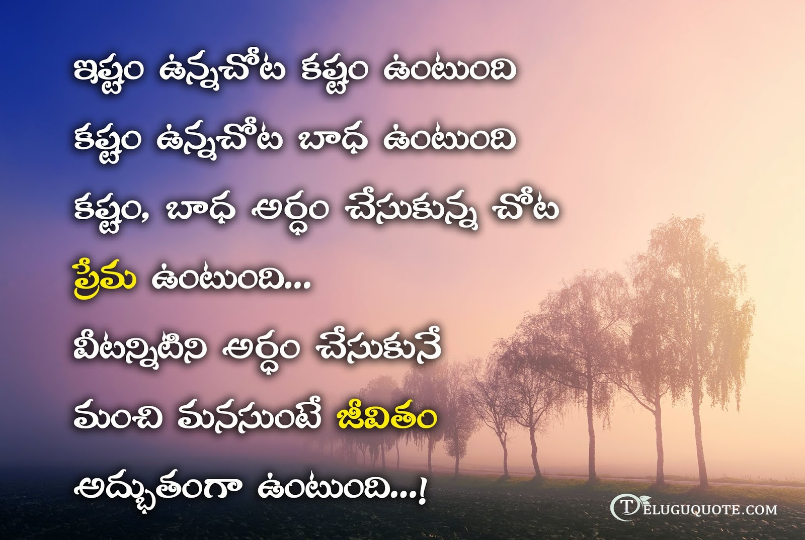 Motivational Quotes For Life Changing Telugu Quotes