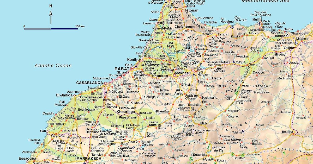Marrocos Saidia Mapa | Mapa