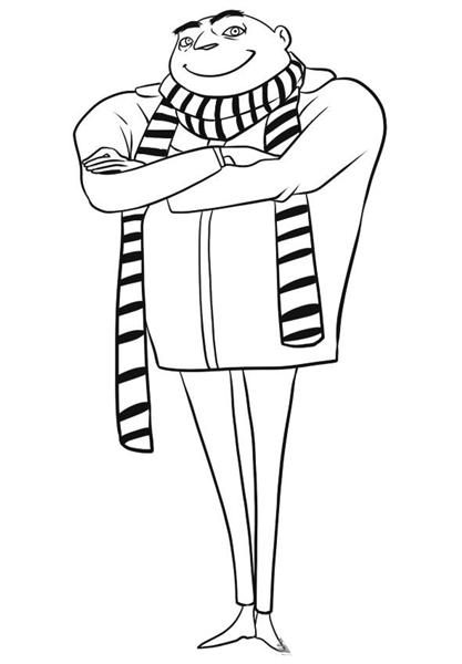 Despicable Me Coloring Pages - Best Gift Ideas Blog