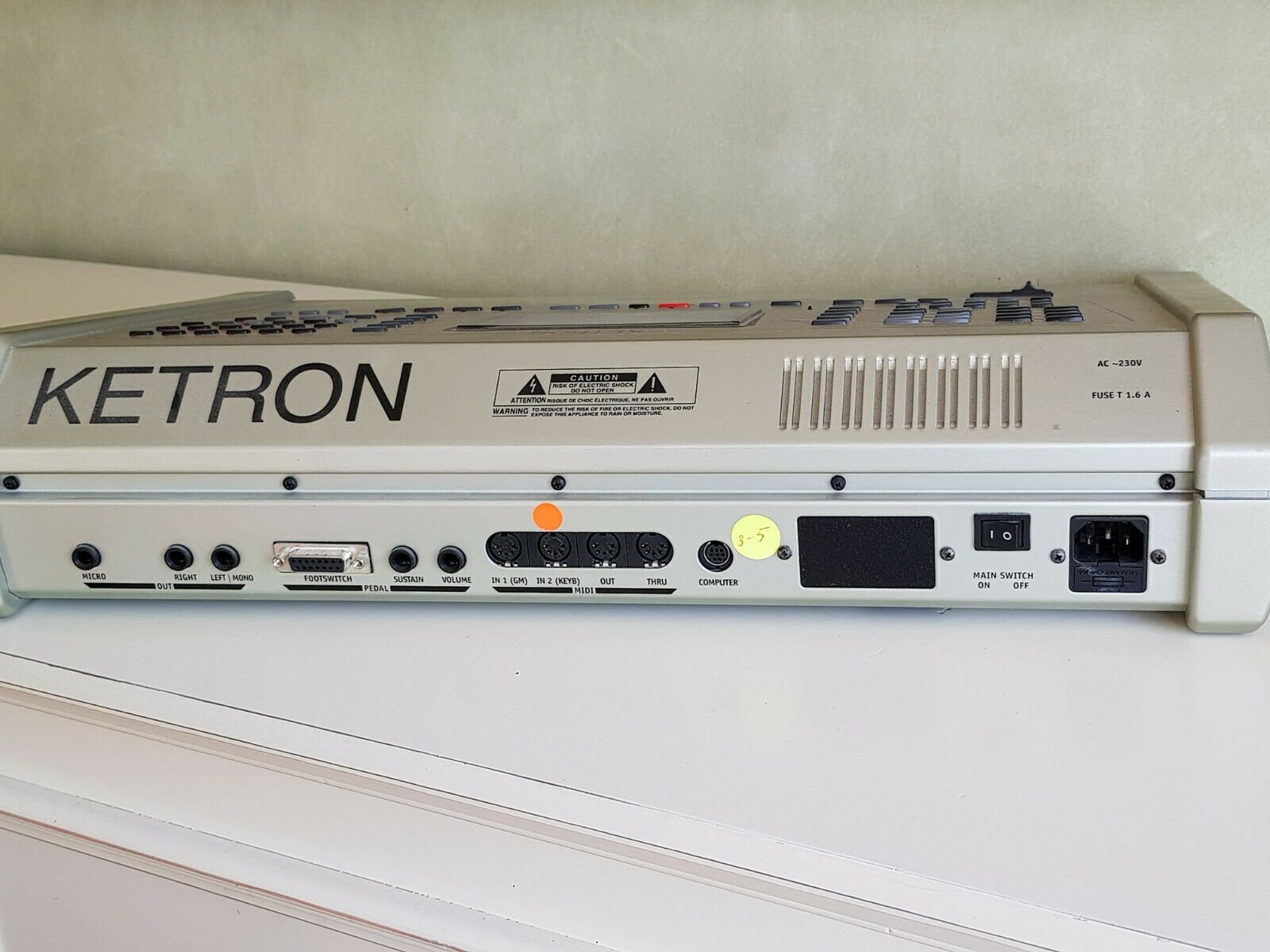 MATRIXSYNTH Borsini Nostalgic Accordion 'Lars Ek' w/ MIDI & Ketron XD3