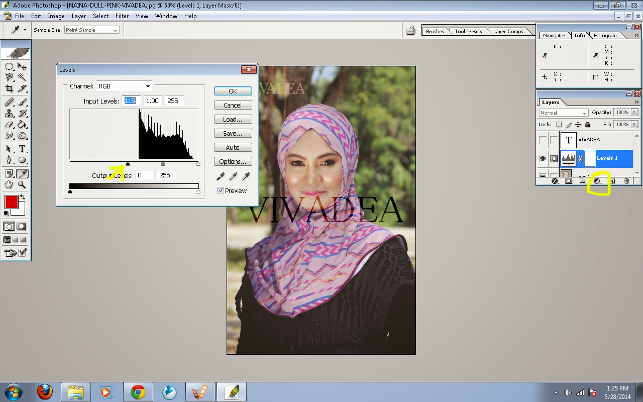 ADDING WATERMARK ON YOUR PICTURE USING PHOTOSHOP PART 1 10