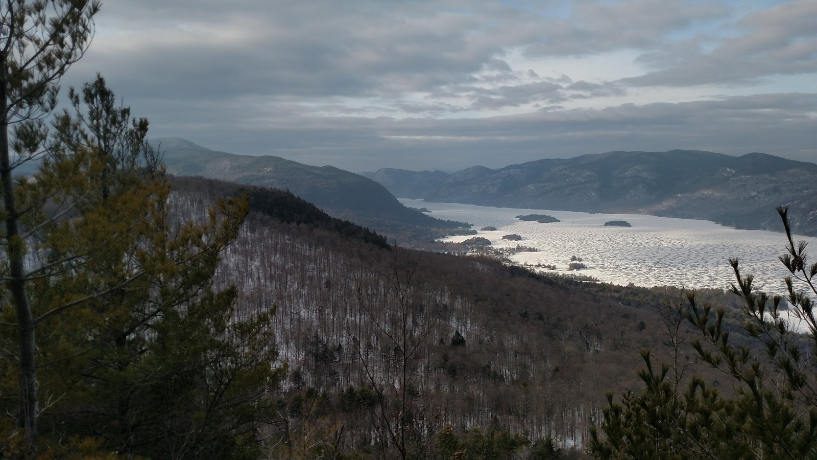 Off on Adventure Spruce Mountain Lake Wild Forest 1/21/18