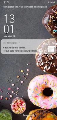 Tampilan Zenfone 5 Android Pie Lockscreen