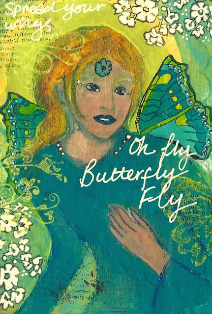 Whoopidooings: Carmen Wing: ICAD week 2 - Fly Butterfly Fly