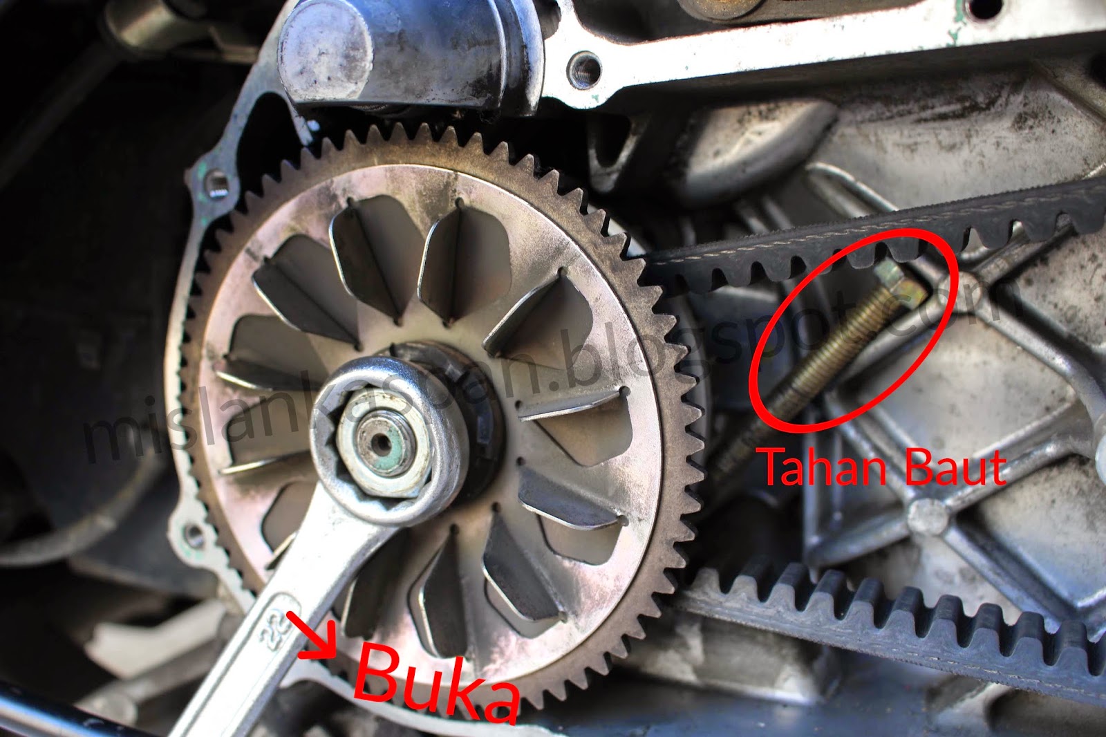 perawatan berkala cvt honda BEAT 2017