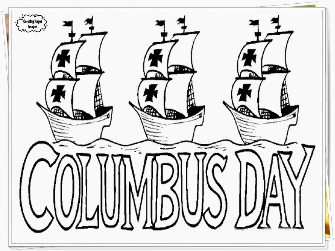 christopher columbus day coloring sheets