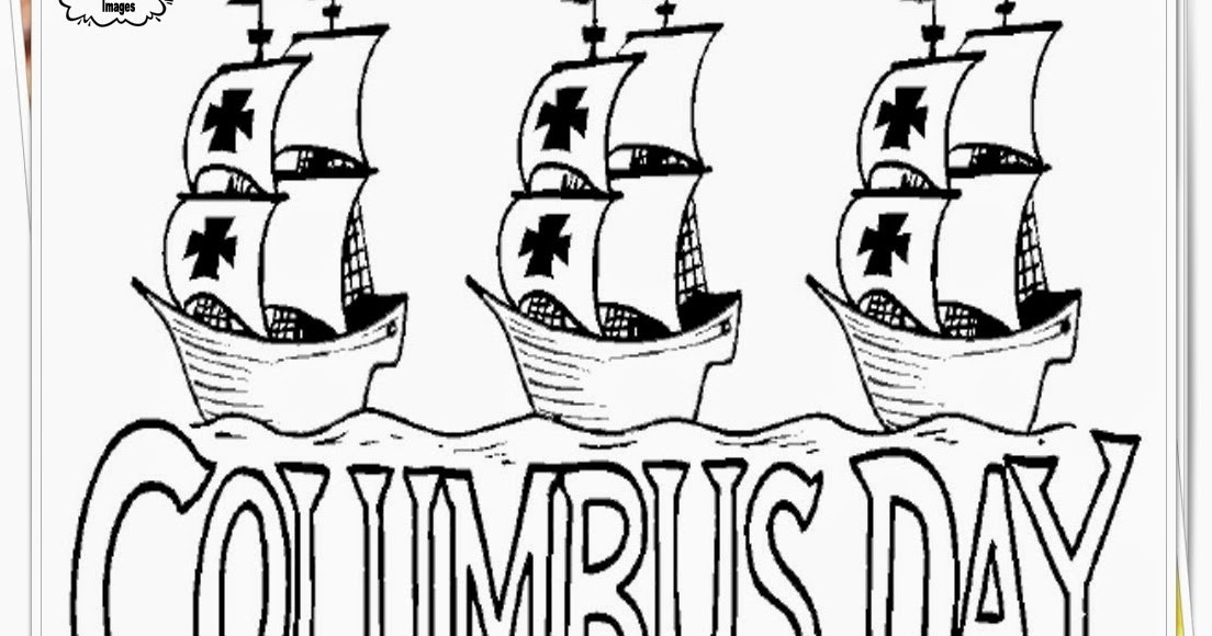 Downloads Christopher Columbus Day Coloring Sheets