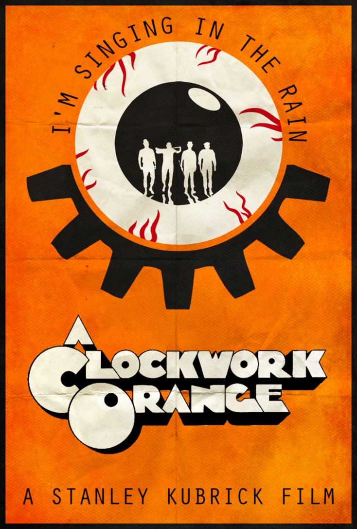 Matthew Brewer Extended Practice A Clockwork Orange Book Cover