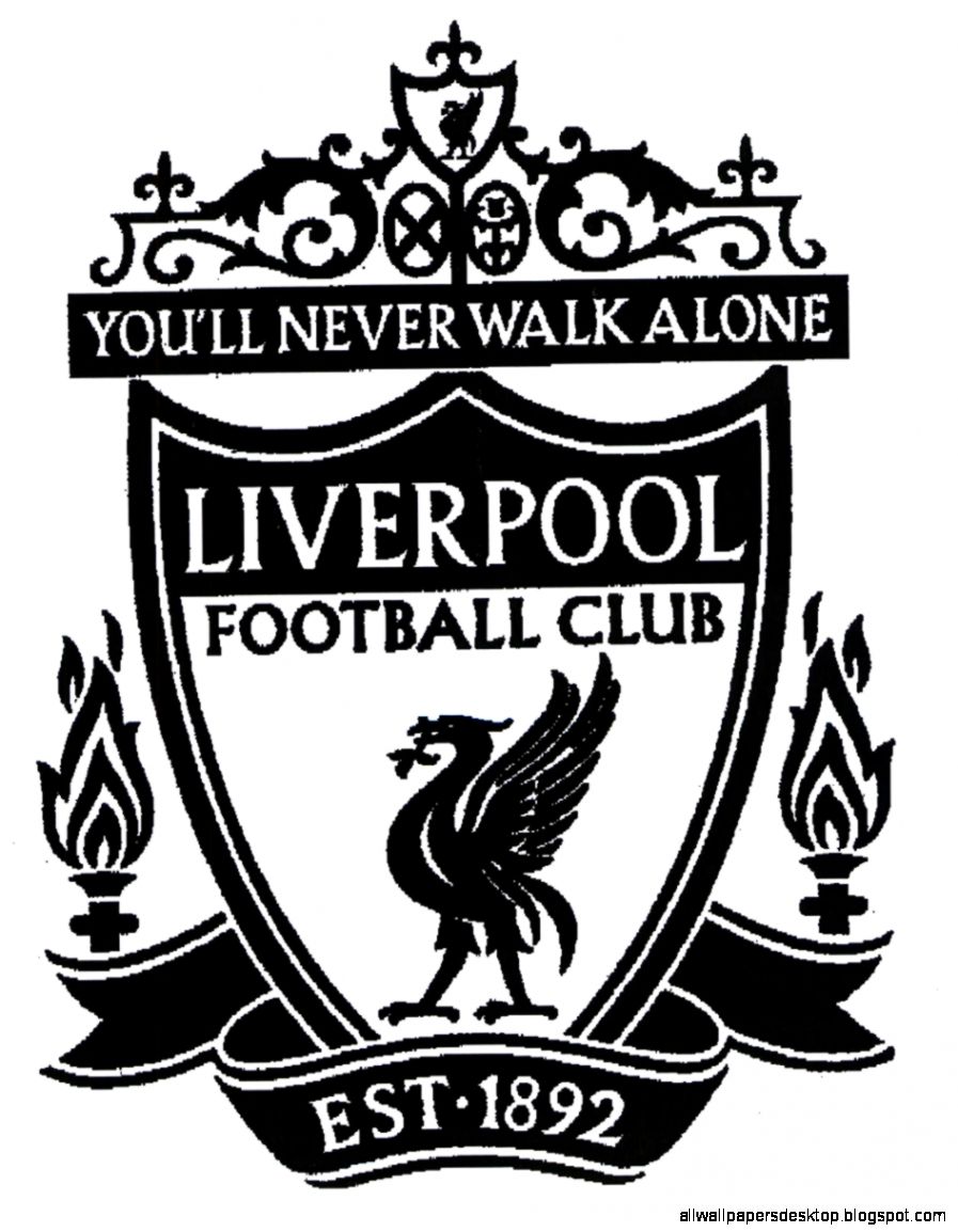 Liverpool Fc Black Logo Hd | All Wallpapers Desktop