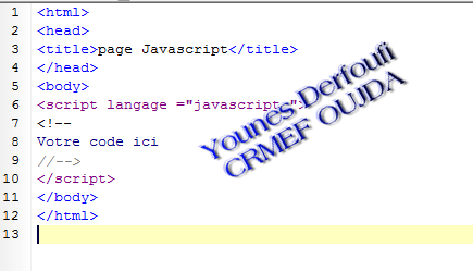 Javascript - première partie- une introduction - My Courses