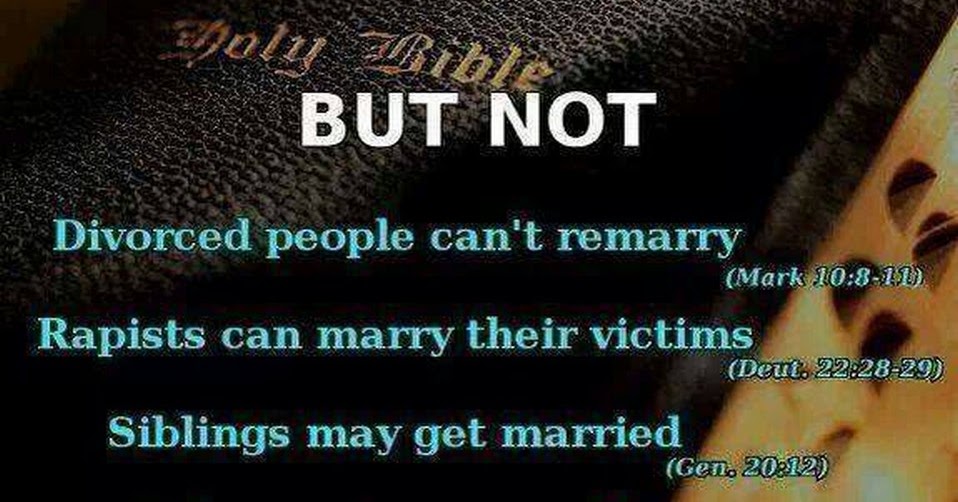 Acerbic Politics Cherry picking the Bible