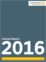 Front page of the annual 2016 report from Coba