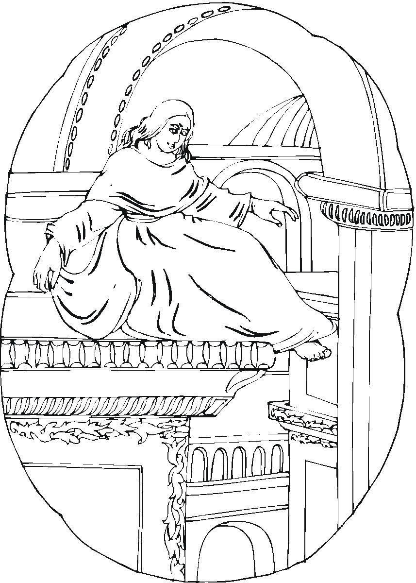 Desenhos de Igrejas para Colorir