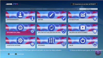 PES 2017 New Graphic Menu by ARM Games