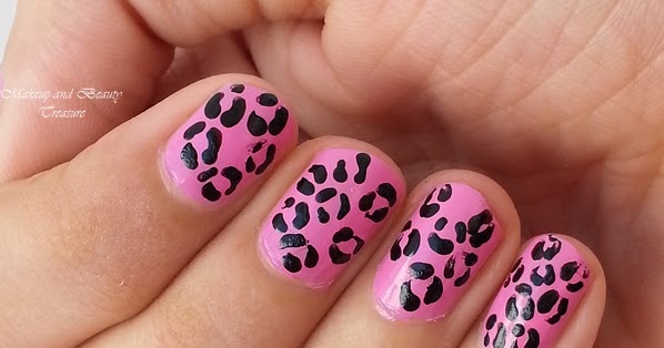 Makeup and Beauty Treasure: Easy Leopard Print Nail Art + Giveaway