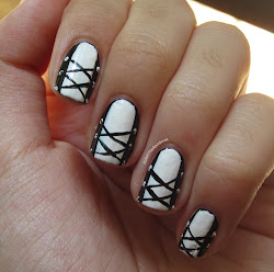 nail letter abc challenge perfect