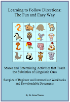 Following Directions: How Do I Teach this Skill?