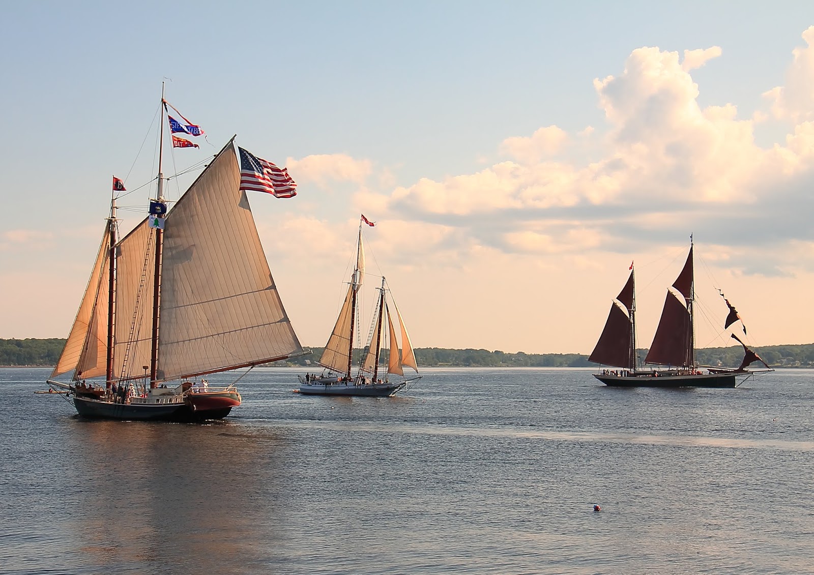RCN America California "Sailing Into Rockland" The Maine Windjammer