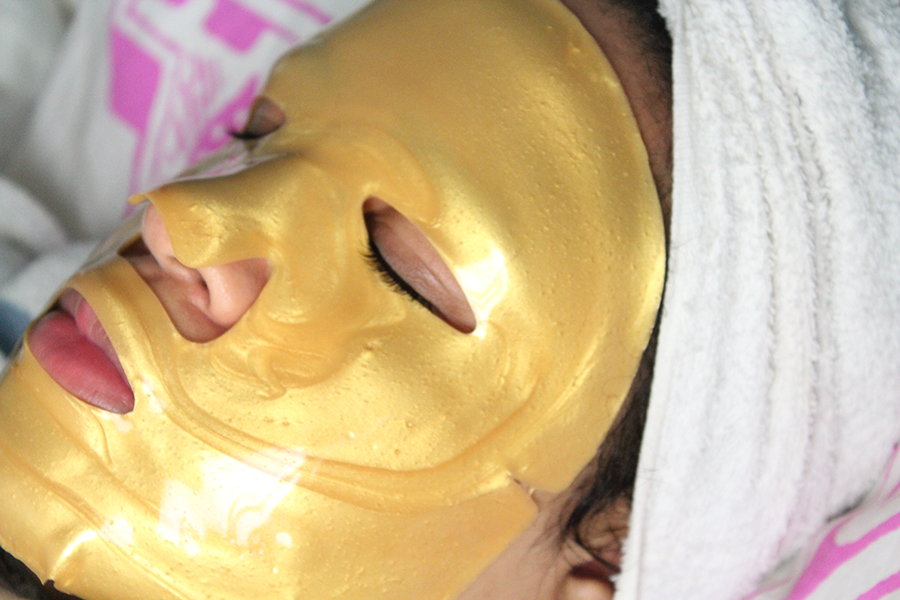 24k Gold Collagen Face Mask — Dolce Vanity