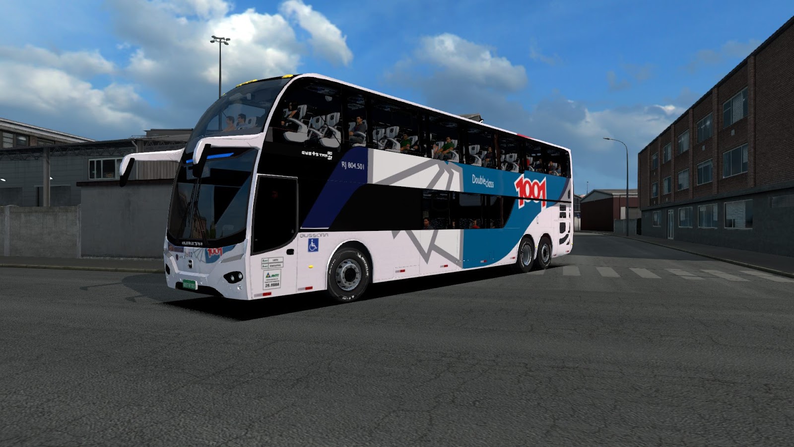 ETS 2 Busstar DDS1 İki Katlı Otobüs Modu (1.36) İndir