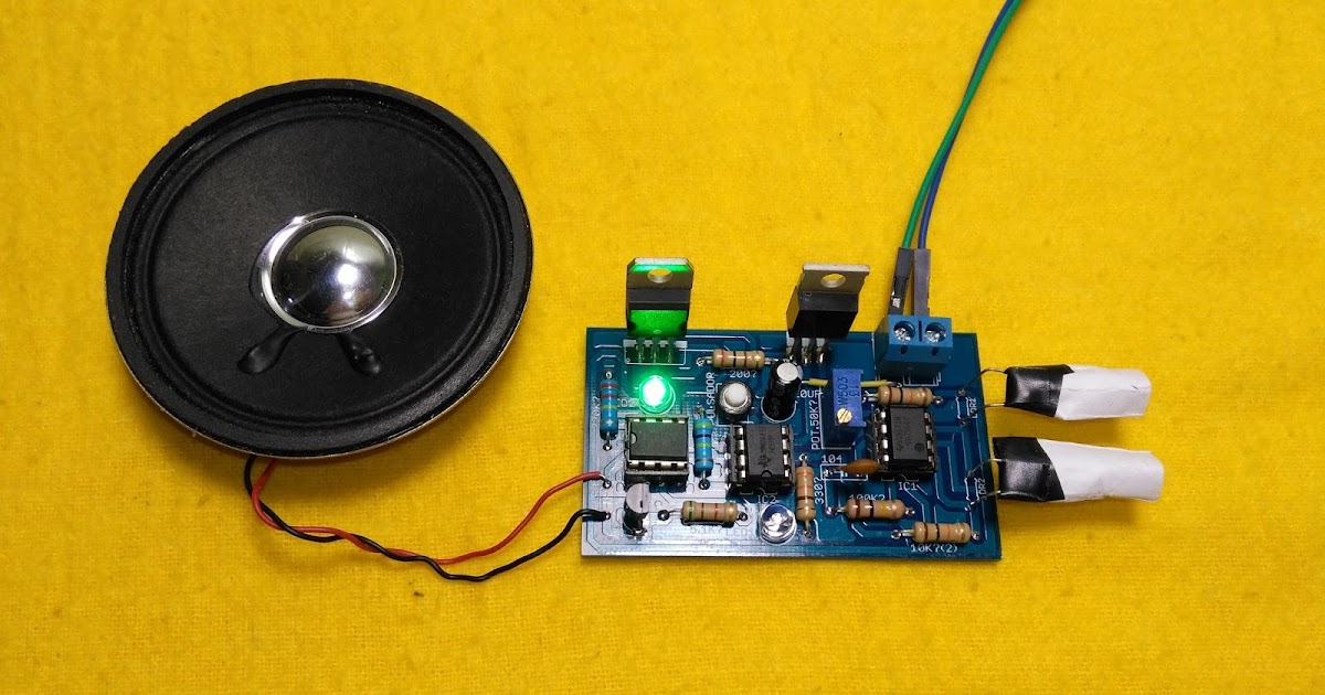 Circuito sensor de presencia o de proximidad.