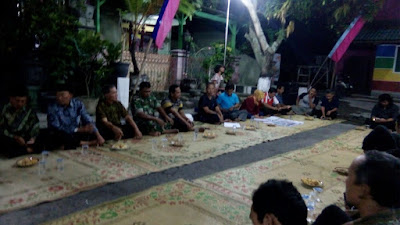 BABINSA IKUTI RAPAT WARGA DESA PURO