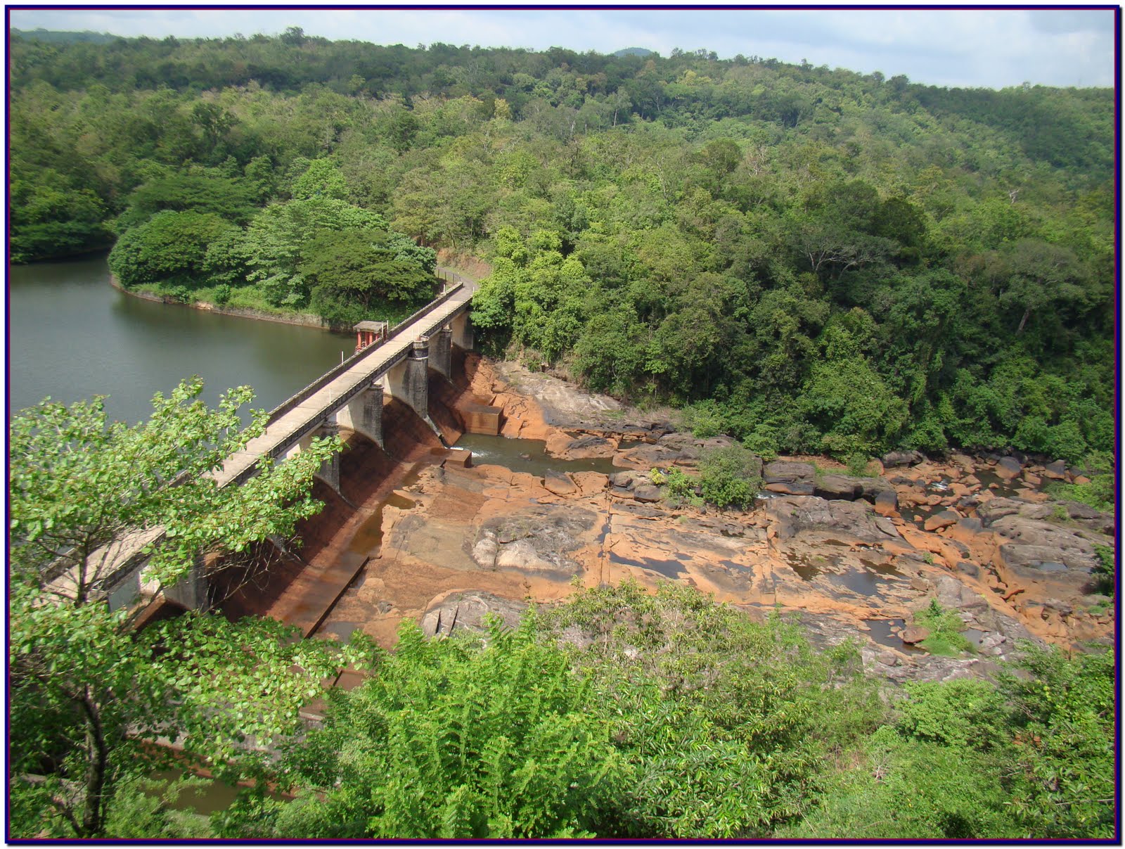 a travel to god's own state KERALA,INDIA THENMAL ECO POINT PUNALUR