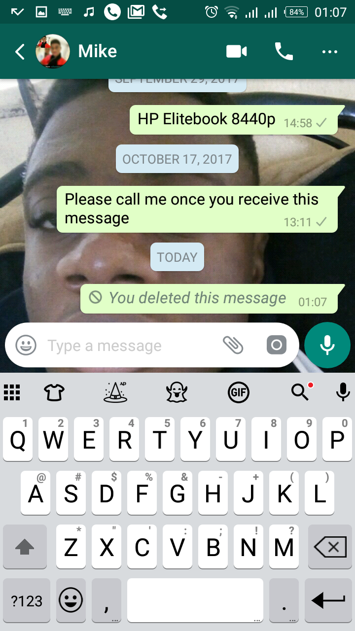 MOBILE:DO YOU KNOW YOU CAN NOW UNSEND WHATSAPP MESSAGES? HERE'S HOW